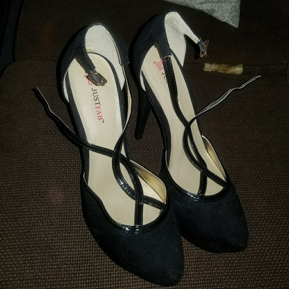 Sexy black heels